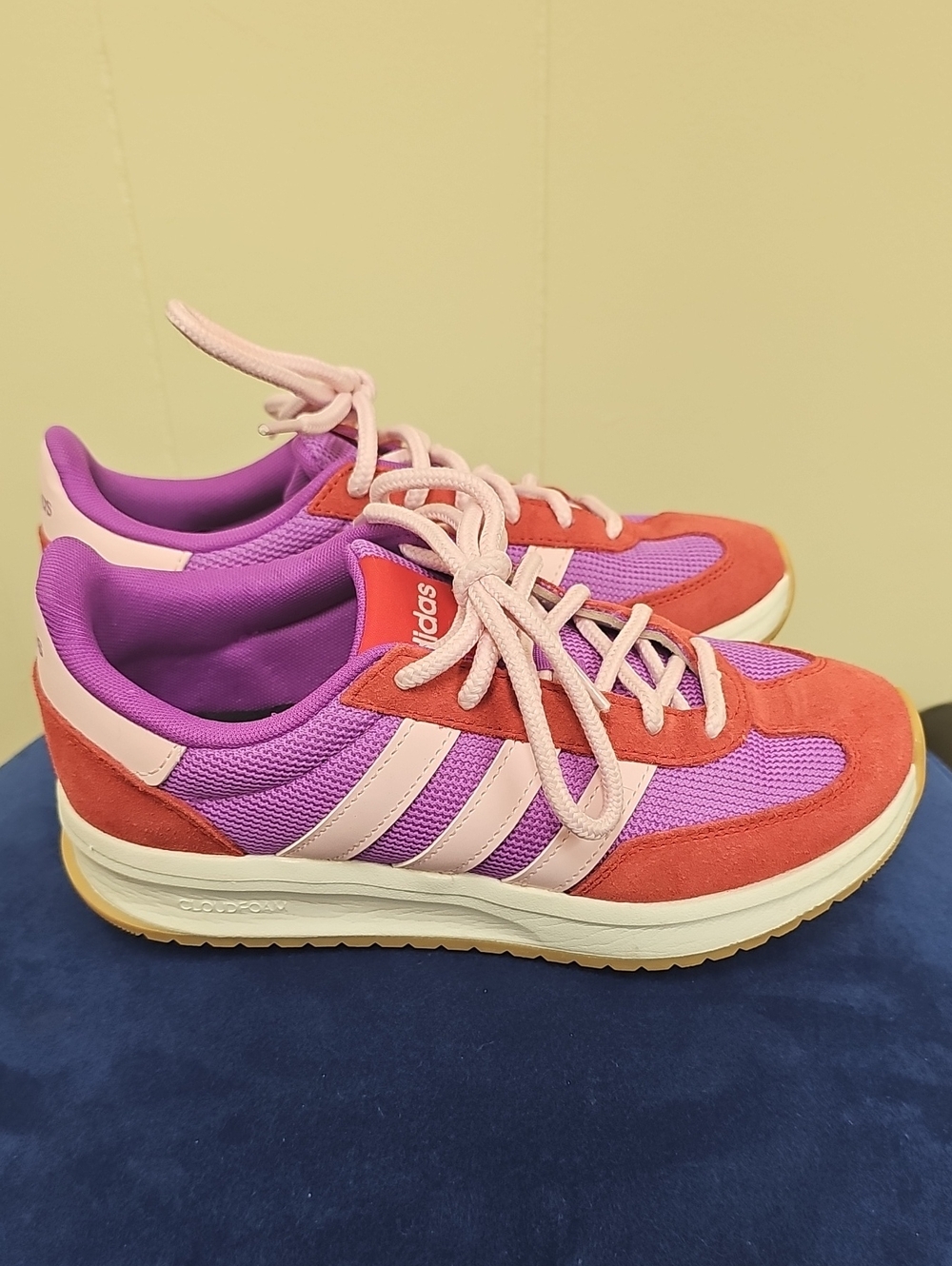 adidas Women’s Pink, Purple & Red Retro Runner Sneakers
